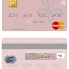 Editable Malaysia Affin bank mastercard credit card Templates in PSD Format
