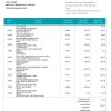 Malaysia BSN bank account statement (penyata akaun), Word and PDF template (in English and in Malay languages)