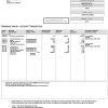 Malaysia Bank Muamalat bank account statement, Word and PDF template