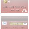 Fillable Malta Akbank T.A.Ş. visa credit card Templates | Layer-Based PSD