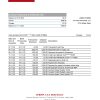 Malta Akbank bank statement Excel and PDF template