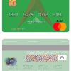 Editable Nepal Nabil bank mastercard Templates in PSD Format