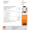 New Zealand Genesis Gas utility bill template in Word and PDF format, 3 pages