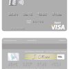 Editable New Zealand Heartland Bank visa debit card Templates in PSD Format