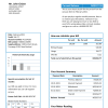 New Zealand Trustpower utility bill template in Word and PDF format
