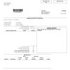 USA Nevada Orono The Lakehore City utility bill template in Word and PDF format
