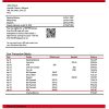 Peru Banco de Comercio bank statement template in Word and PDF format