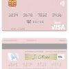 Fillable Peru Banco de Comercio visa debit card Templates | Layer-Based PSD