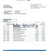 Qatar Ahlibank proof of address bank statement template in Word and PDF format, .doc and .pdf format