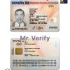 SPain-ID-card-template