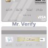 Editable Slovakia Tatra Banka visa debit card Templates in PSD Format