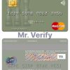 Fillable Solomon Islands BSP Bank mastercard credit card Templates | Layer-Based PSD
