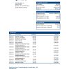South Korea KDB bank statement easy to fill template in Excel and PDF format