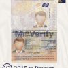 Fake Spain Passport PSD Template