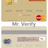Editable Sri Lanka People’s Bank mastercard credit card Templates in PSD Format