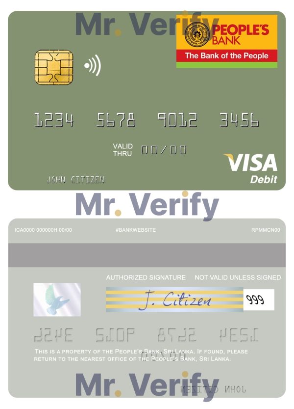 Sri Lanka Peoples Bank visa debit card 600x833 - Cart