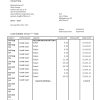 Switzerland Credit Suisse bank proof of address statement template in Word and PDF format (.doc and .pdf)