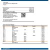 Thailand Bangkok Bank statement template in Word and PDF format, version 2