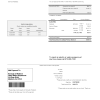USA New Jersey The Borough of Madison utility bill template in Word and PDF format
