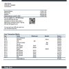Turkmenistan Rysgal bank statement template, Word and PDF format (.doc and .pdf)