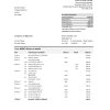 United Kingdom HSBC bank statement easy to fill template in Excel and PDF format