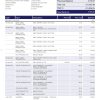 United Kingdom Natwest bank statement template in Word and PDF format (2 pages)