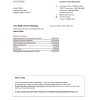 USA Bank of America bank statement easy to fill template in .xls and .pdf file format