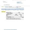 USA California Palo Alto utility bill, Word and PDF template, 2 pages