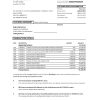 USA Chase account statement easy to fill template in Excel and PDF format