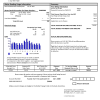 USA Pennsylvania Duquesne light utility bill template in Word and PDF format