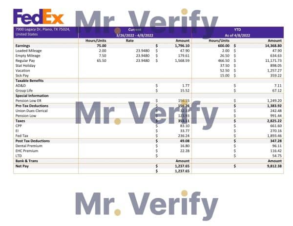 USA Waitsfield Telecom utility bill template in Word and PDF format