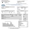 Usa California las Virgenes municipal water district utility bill template in Word and PDF format