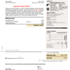 USA Mississippi Power utility bill, Word and PDF template, 2 pages