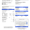 USA California Monte Vista Water District utility bill template in Word and PDF format