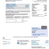 USA Costco Anywhere Visa Card by Citi bank statement, Word and PDF template, 4 pages