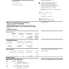 USA PNC bank statement template in Excel and PDF format, 2 pages