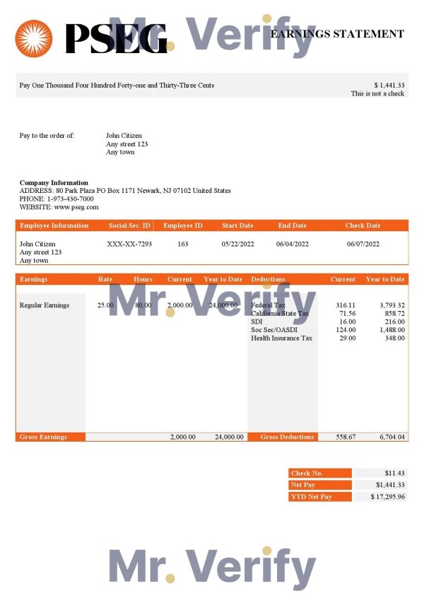 USA Lilac Services invoice template in Word and PDF format, fully editable