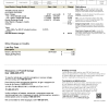 USA Washington Puget Sound Energy utility bill template in Word and PDF format, 2 pages, version 2