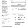 USA California Santa Clarita SCV Water utility bill template in Word and PDF format