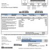 USA South Carolina Santee Electric Cooperative (SEC) proof of address utility bill template in Word and PDF format