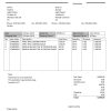 USA San Francisco Xincube utility bill template in Word and PDF format