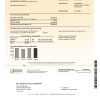 USA Southern California Edison utility bill template in Word and PDF format