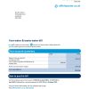 United Kingdom Affinity Water utility bill template in Word and PDF format