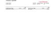 United Kingdom HSBC bank business account statement Word and PDF template, 3 pages