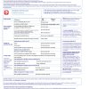 United Kingdom Nationwide bank statement template in .doc and .pdf format (5 pages)