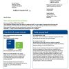 United Kingdom SSE Energy utility bill template in Word and PDF format, version 2
