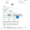 United Kingdom Standard Life proof of address pension statement in Word and PDF (.doc and .pdf) format