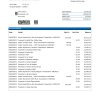 United Kingdom TSB bank statement, Excel and PDF template