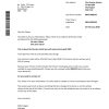 United Kingdom The Pension Service bank proof of address statement template in Word and PDF format