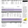 United Kingdom Warwick First Utility bill template in Word and PDF format